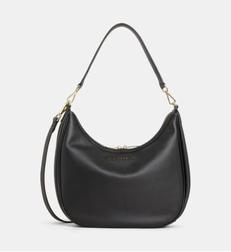 Sac à main Georgia Romy M cuir grainé - Mac Douglas - Noir