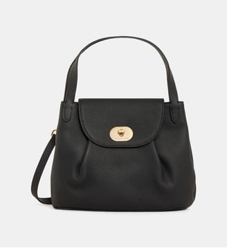 Sac à main Gardenia Rhodes cuir grainé - Mac Douglas - Noir