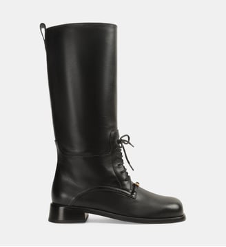 Bottes Maeven en cuir - Sergio Rossi - Noir
