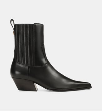 Bottines Purcell en cuir - Sergio Rossi - Noir
