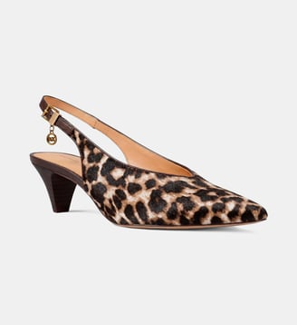 Escarpins slingback kitten Tonya - Michael Kors - Leopard