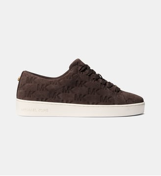 Baskets Basses Keaton Lace Up à Plateforme - Michael Kors - Chocolat
