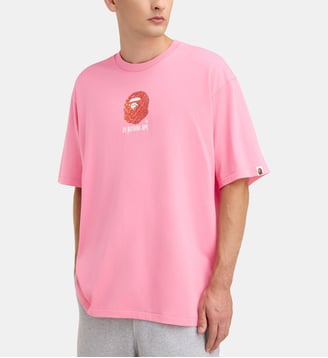 T-shirt Strawberry Relax - A BATHING APE ® - Pink