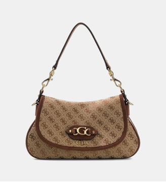 Sac porté épaule Samantha - Guess - Marron