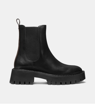 Bottines Asher à plateforme - Michael Kors - Marron noir