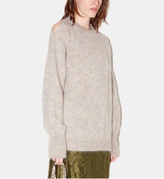 Pull Kurt en mohair - Roseanna - Perle
