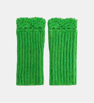 MITAINES LONGUES CHARBON - Roseanna - Vert