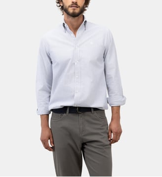 Chemise Oxford Yale - El Ganso - Bleu