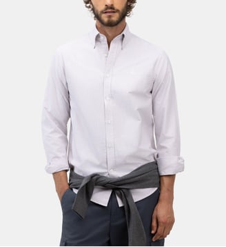 Chemise Oxford Yale à col boutonné - El Ganso - Rouge