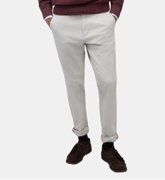 Pantalon chino coupe slim - El Ganso - Brut