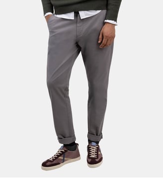 Pantalon chino ajusté - El Ganso - Gris