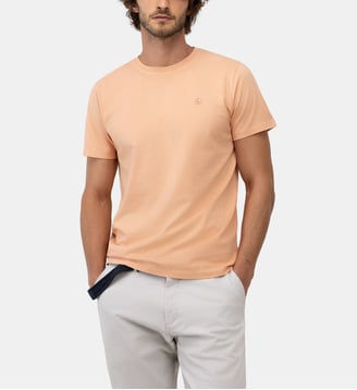 T-shirt col rond - El Ganso - Orange