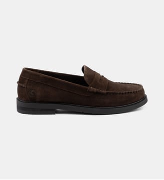 Mocassins en daim marron - El Ganso - Marron
