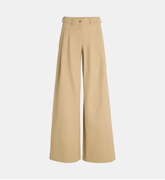 Pantalon Katherine large en coton - Jejia - Beige