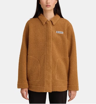 Veste Panorama effet polaire sherpa - Columbia - Camel