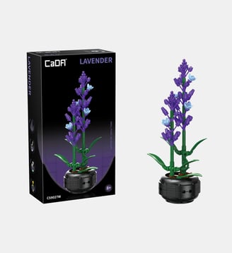 Pot de fleurs Lavande en briques - 205 pièces - Cada - Lavande