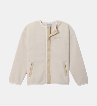 Veste polaire Helvetia Full Snap - Columbia - Argent