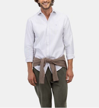 Chemise Oxford de boucher - El Ganso - Brut