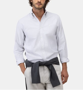 Chemise Oxford Yale - El Ganso - Gris