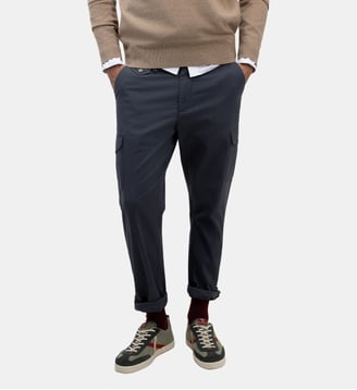 Pantalon cargo - El Ganso - Bleu marine