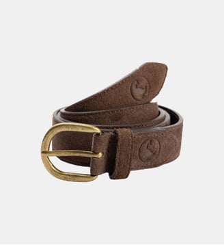 Ceinture classique en daim - El Ganso - Marron