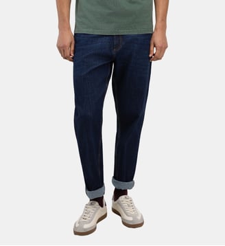 Pantalon en denim bleu foncé - El Ganso - Bleu