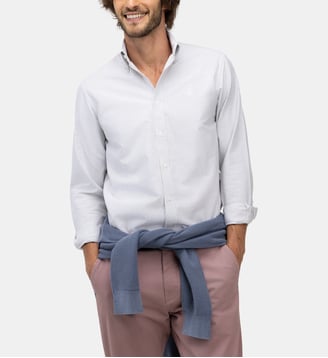 Chemise Oxford Yale - El Ganso - Vert