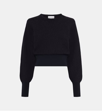 Top fin maille mini-cannage - Molli - Nuit