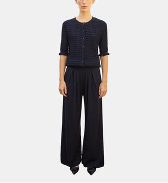 Pantalon fluide en maille - Molli - Nuit