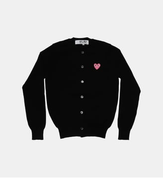 Cardigan col rond - Comme des Garçons PLAY - Black