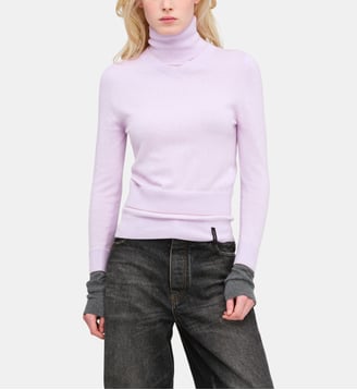 Pull col roulé - Marc Jacobs - Lilas