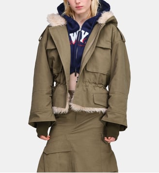 Parka crop esprit cargo - Marc Jacobs - Kaki