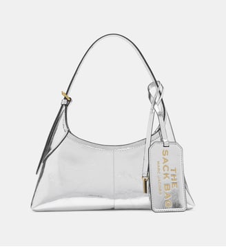 Petit sac à main Sack métallique - Marc Jacobs - Silver