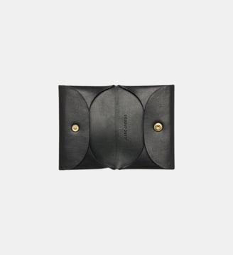 Porte-cartes Scene Snap en cuir - Marc Jacobs - Noir