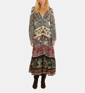 Robe longue Staines Glass Beauty - Farm Rio - Multicolore