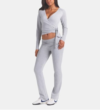 Pantalon droit en maille - Skims - Gris