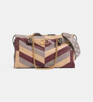 Sac porté épaule Panthea en cuir nappa - Valentino Garavani - Multicolore
