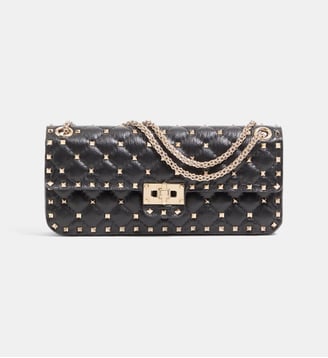 Sac moyen porté épaule Rockstud Spike - Valentino Garavani - Nero