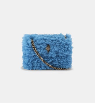 Sac à main porté épaule Mini Kensington - Kurt Geiger London - Bleu moyen