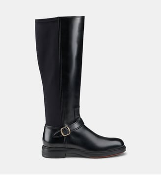 Bottes hautes Easy - Santoni - Noir