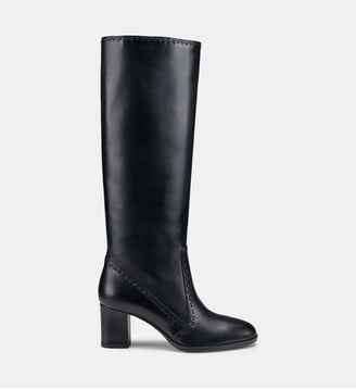 Botte à Talon Mi-Haut Sigillo - Santoni - Noir