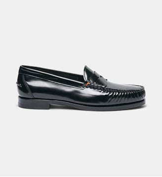 Mocassin Penny - Santoni - Noir