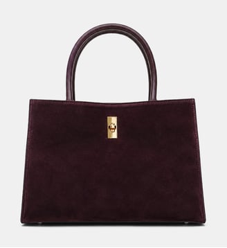 Sac à main Guillemette Suède - Cherry Paris - Bordeaux