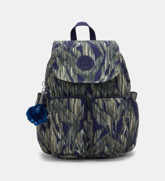 Sac à dos City Pocket S - Kipling - Bleu et vert