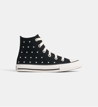 Baskets montantes Chuck Taylor All Star broderies - Converse - Noir
