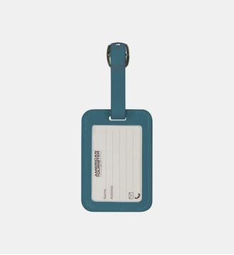 Lot de 2 étiquettes à bagages - American Tourister - Vert canard