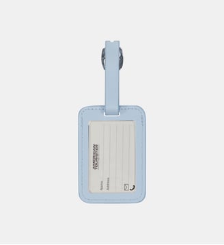 Lot de 2 étiquettes à bagages - American Tourister - Bleu ciel