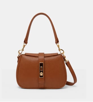 Sac porté épaule Cerise - Cherry Paris - Cognac