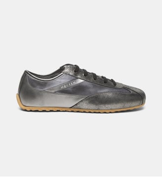 Baskets basses Boxe - McQueen - Argent