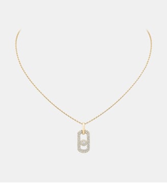 Collier en or jaune et pavé diamants - Messika - Or jaune